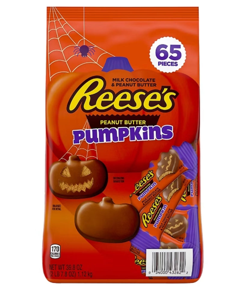 Reese's Halloween Peanut Butter Pumpkins, 65 ct.