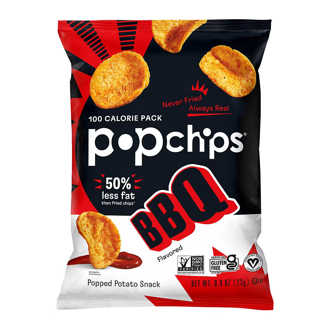 PopChips Variety Pack, 0.8 oz, 30 ct.