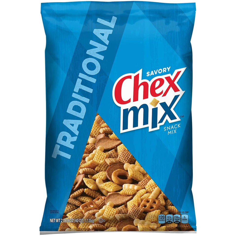 Chex Mix Traditional Snack Mix, 40 oz.