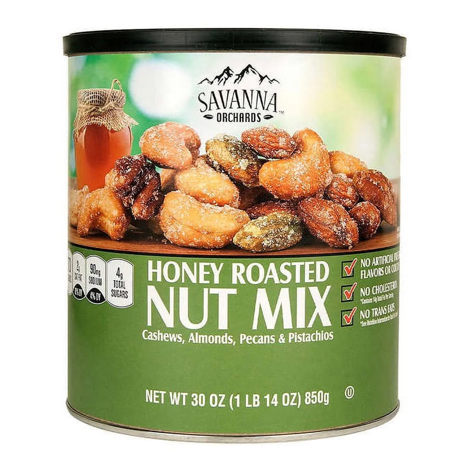 Savanna Orchards Honey Roasted Nut Mix, 30 oz.
