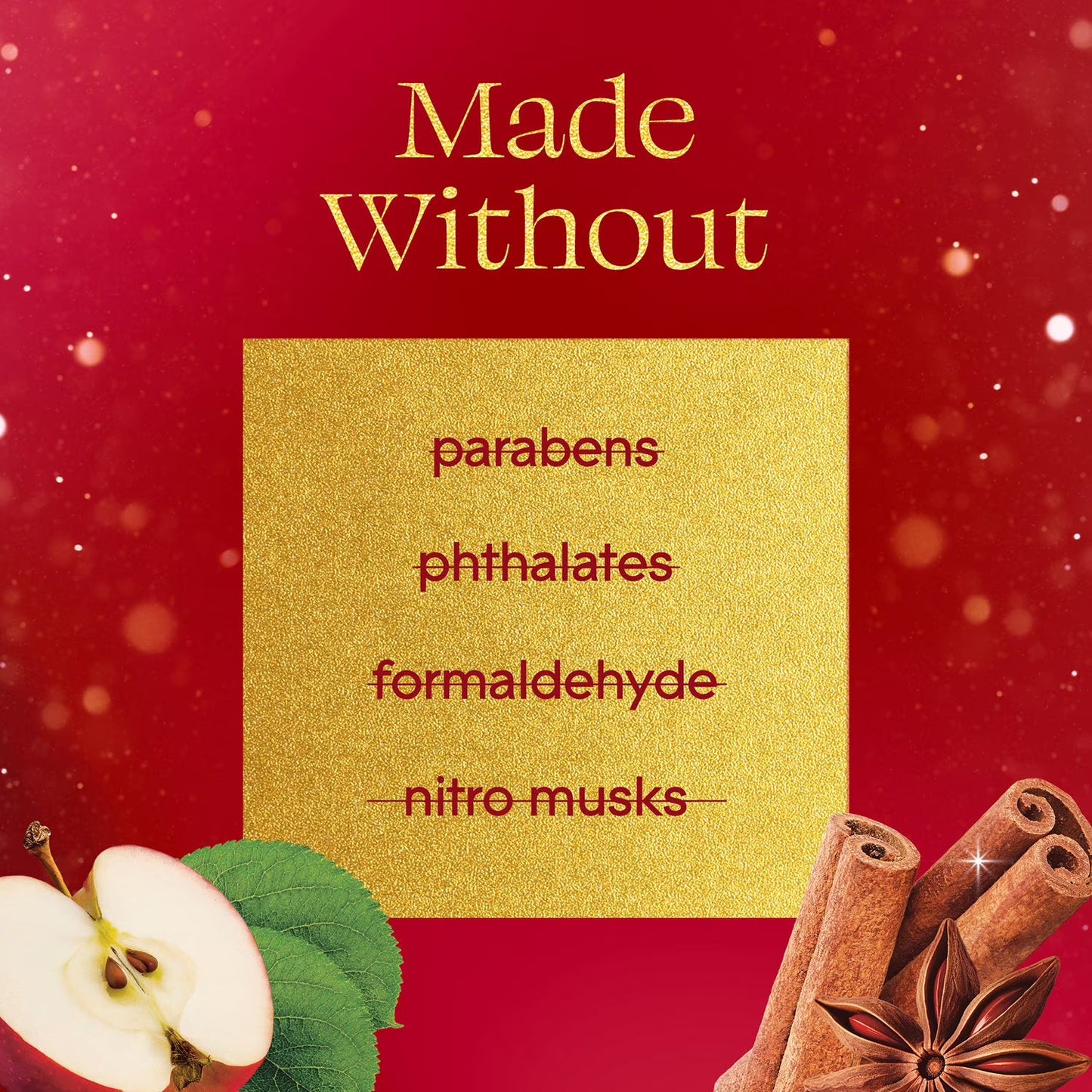 Glade Scented Plug-Ins, Warm Apple and Spices, 2 Warmers + 6 Refills