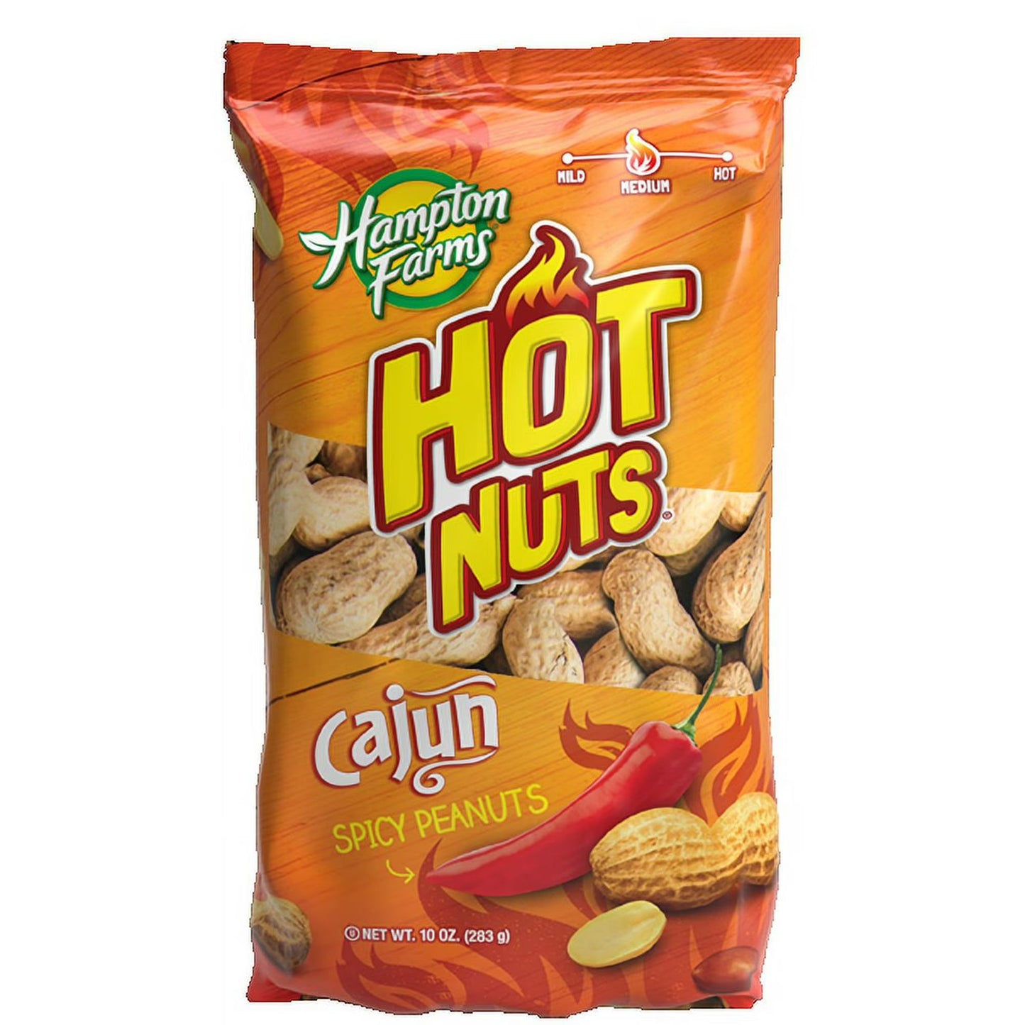 Hampton Farms Cajun Peanuts, 10oz