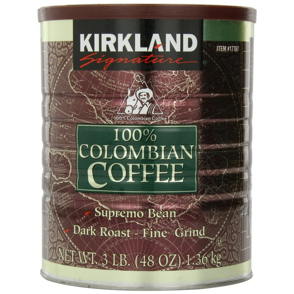 Kirkland 100% Columbian Coffee, 3lbs.