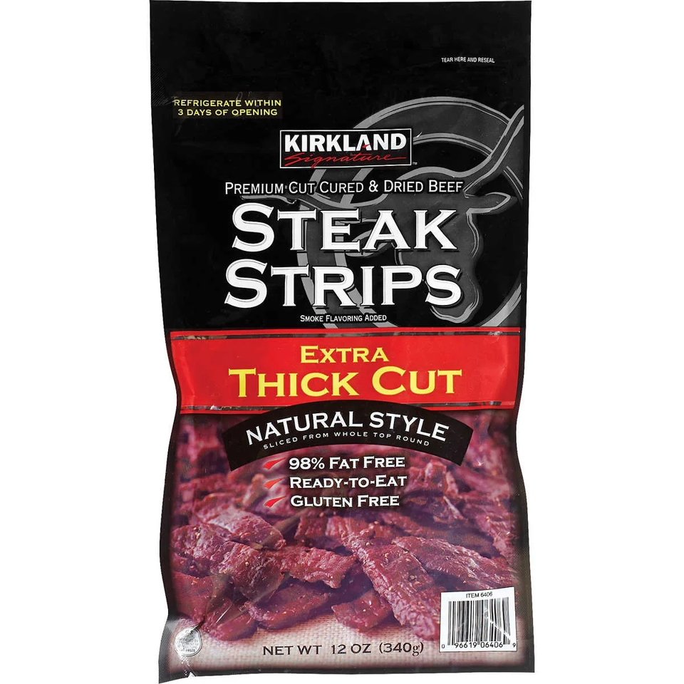 Kirkland Steak Strips, 12oz
