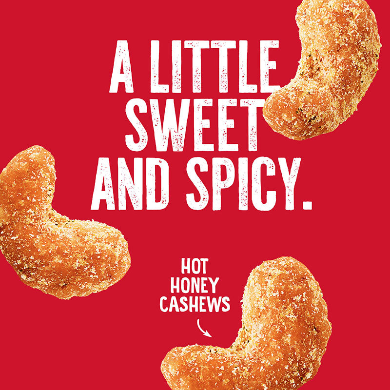 Emerald Hot Honey Cashews, 5 oz.