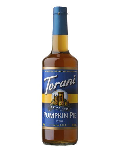 Torani Sugar Free Pumpkin Pie Syrup, 25.4 oz.