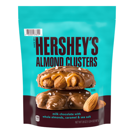 Hershey's Almond Caramel Clusters, 20 oz.