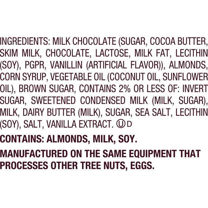 Hershey's Almond Caramel Clusters, 20 oz.