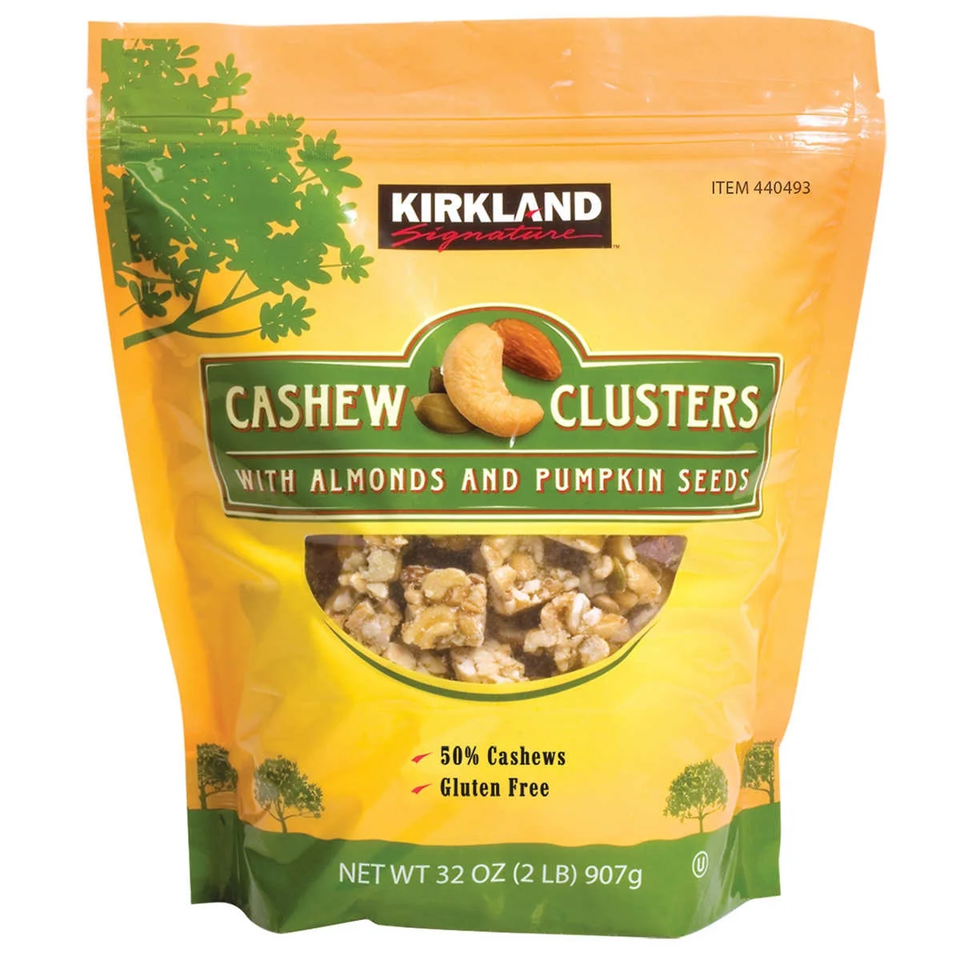 Kirkland Cashew Clusters, 2lbs.