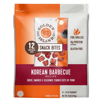 Golden Island Korean BBQ Snack Bites 1.5 oz, 12 ct.