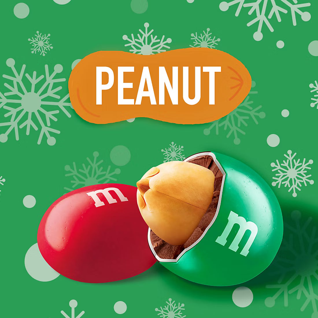 M&M's Peanut Milk Chocolate Holiday Edition, 62 oz.