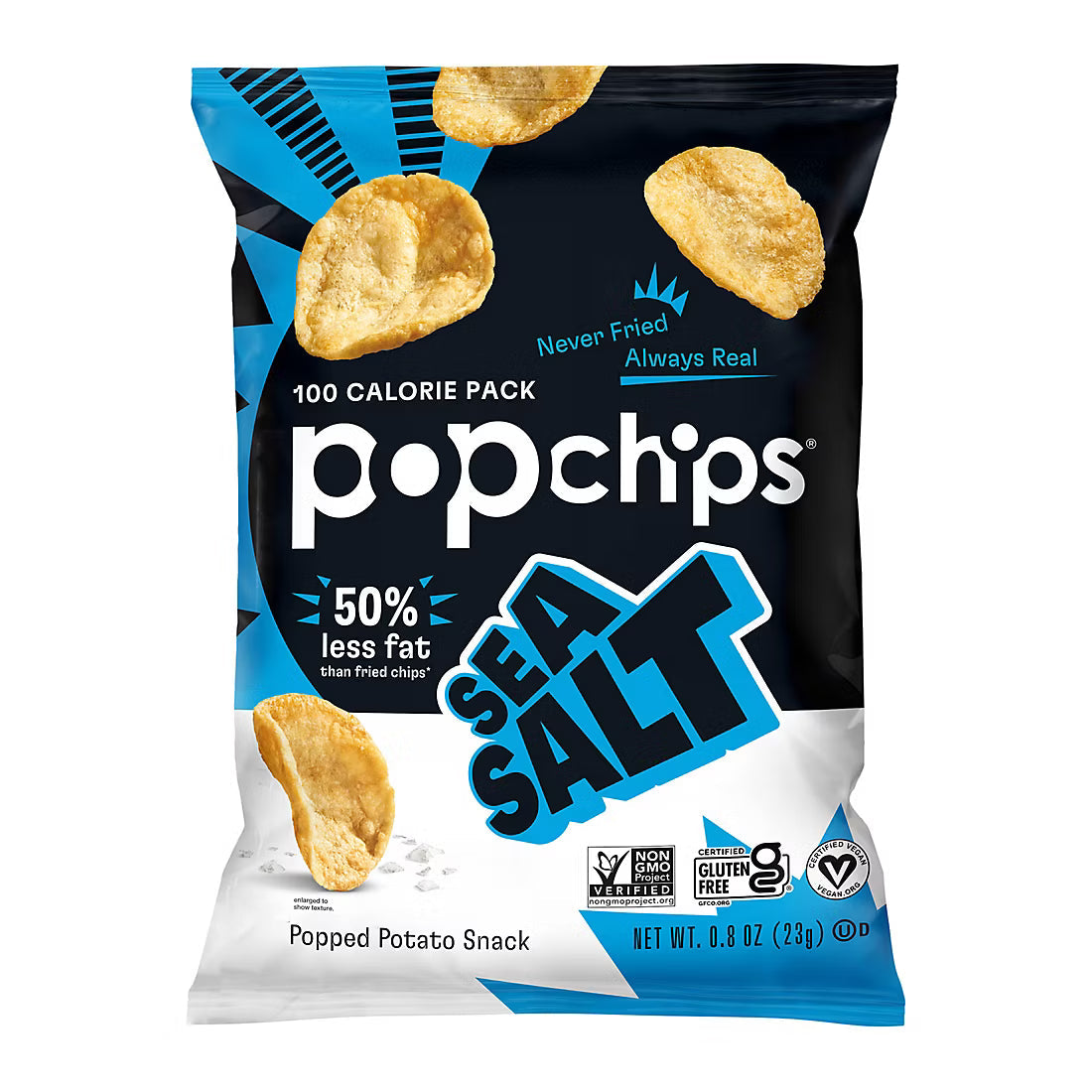 PopChips Variety Pack, 0.8 oz, 30 ct.