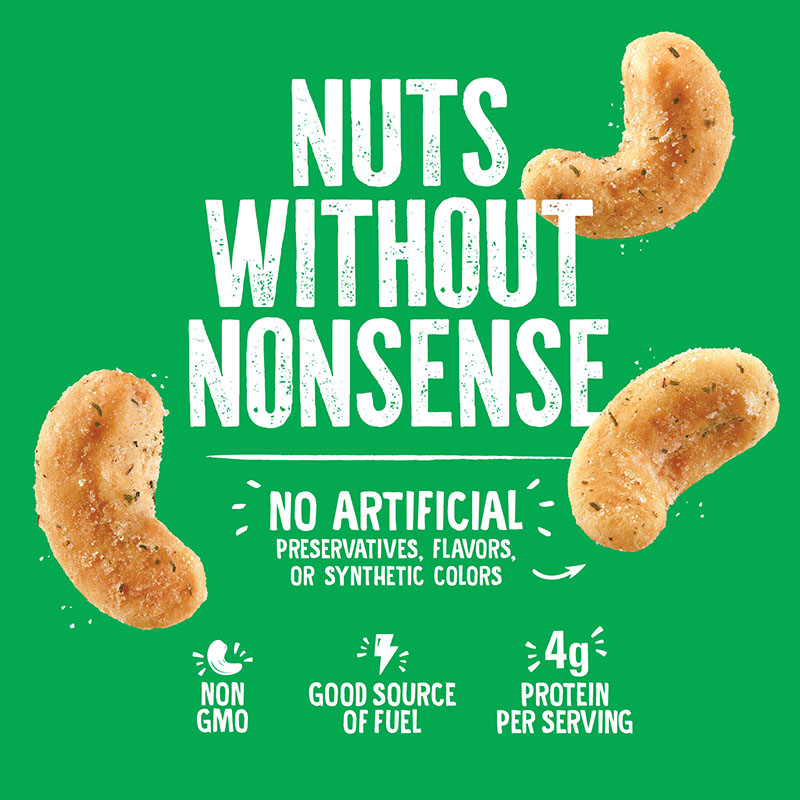 Emerald Dill Pickle Cashews, 5 oz.