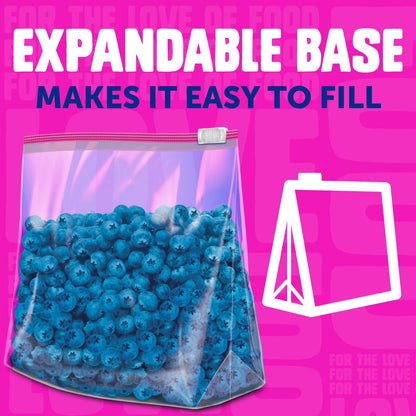 Ziploc Slider Storage Bags Quart & Gallon Variety Pack, 166 ct.