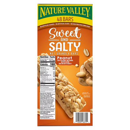 Nature Valley Sweet & Salty Peanut Granola Bars, 48 ct.