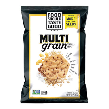 Food Should Taste Good Multigrain Tortilla Chips, 28.8 oz.