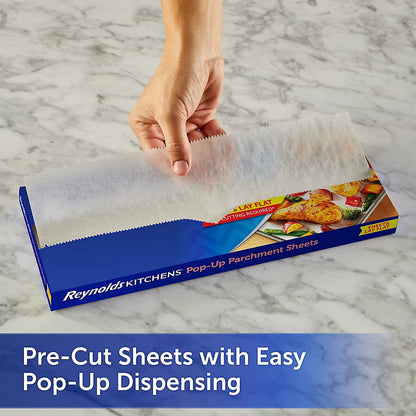 Reynolds Kitchens Pop-Up Parchment Sheets, 125 ct.