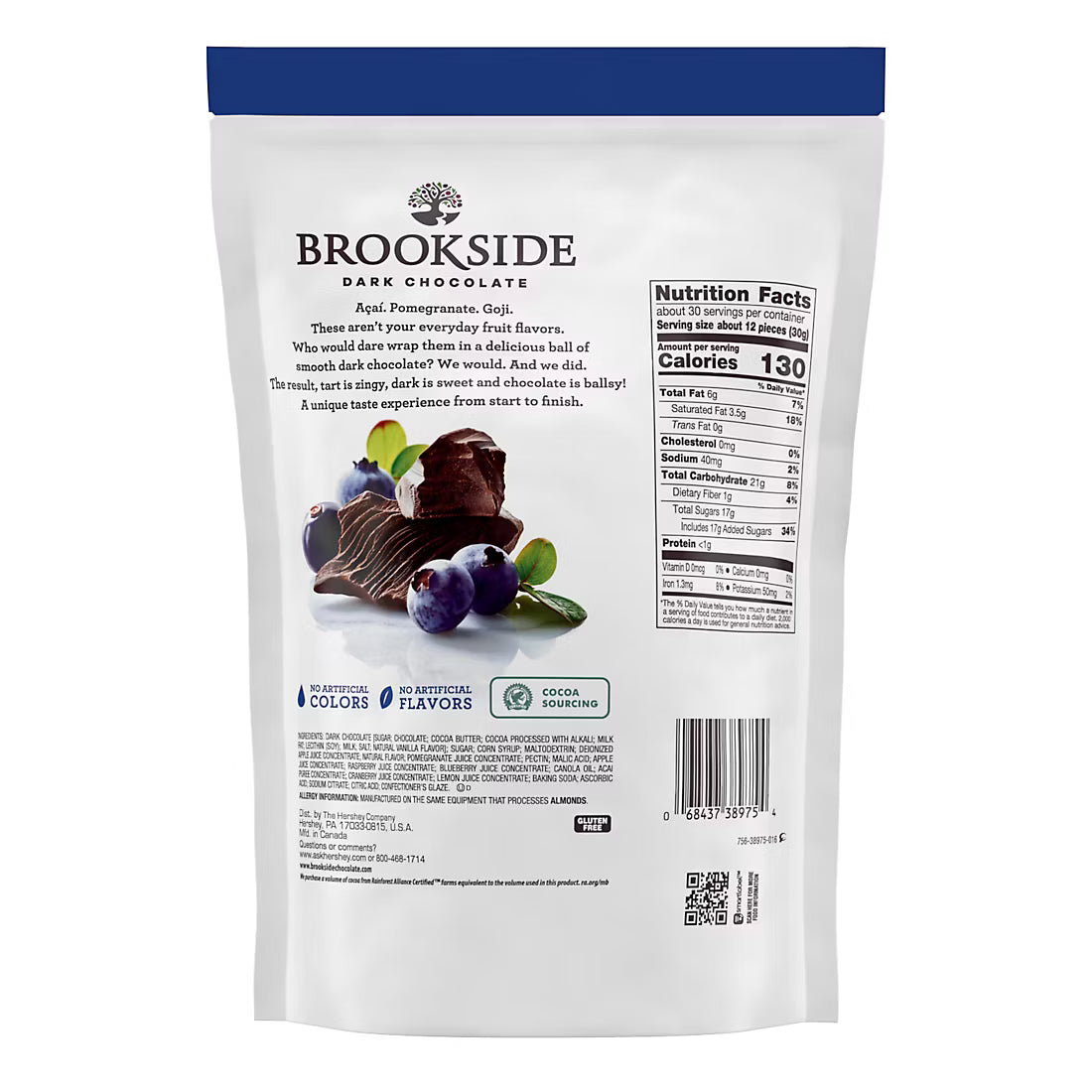 Brookside Dark Chocolate Acai and Blueberry, 32 oz.