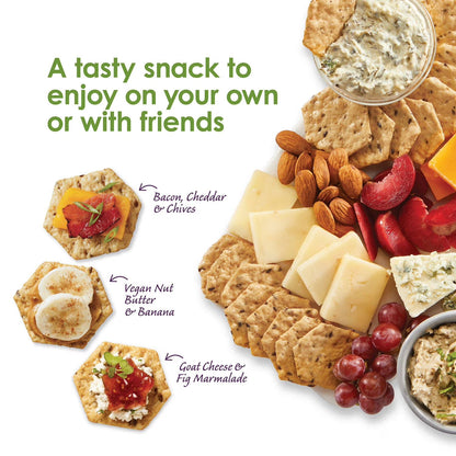 Crunchmaster 5 Seed Multi-Grain Crackers, 10 oz (2-Pack)