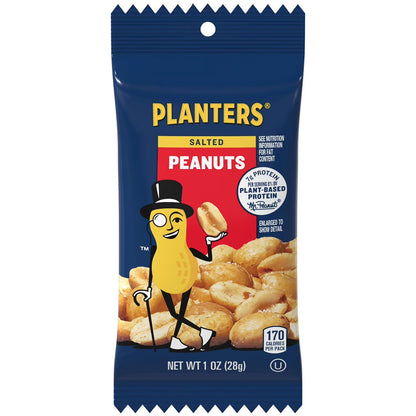Planters Salted Peanuts, 1 oz, 48 ct.