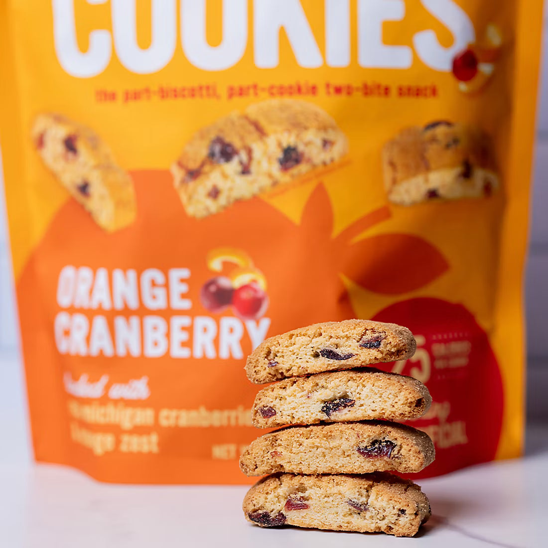Cooper Street Twice Baked Cookies Orange Cranberry, 20 oz.