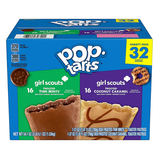 Poptarts Girl Scout Cookie Variety Pack, 32 ct.