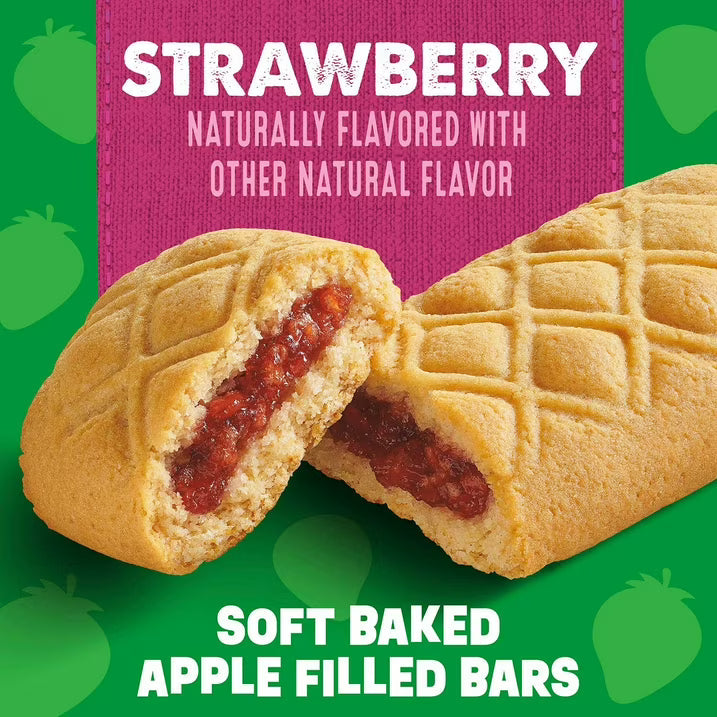 Mott's Soft Baked Apple Filled Strawberry Bars, 20 ct.