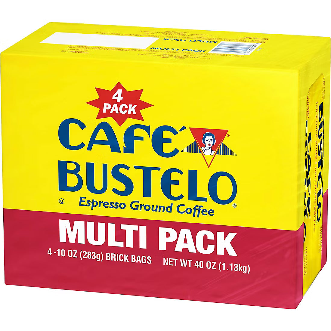 Cafe Bustelo Ground Coffee, 10oz (4 pack)