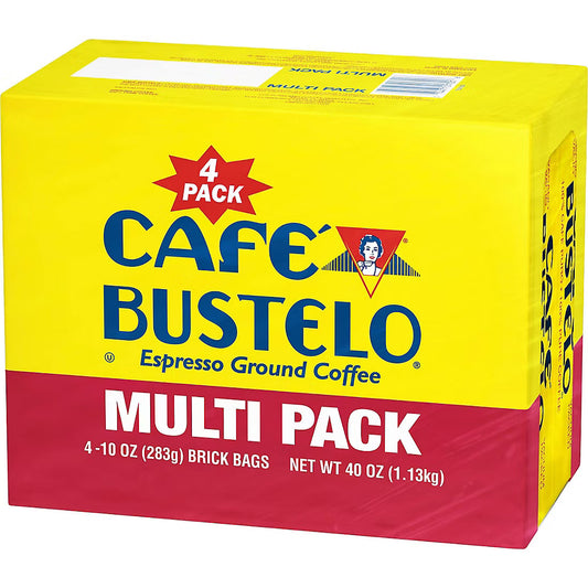 Cafe Bustelo Ground Coffee, 10oz (4 pack)