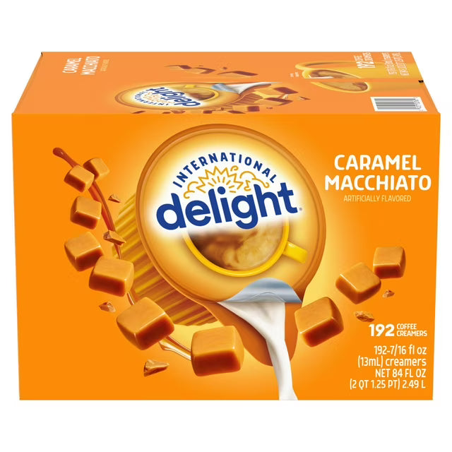 International Delight Caramel Macchiato Creamers, 192 ct.