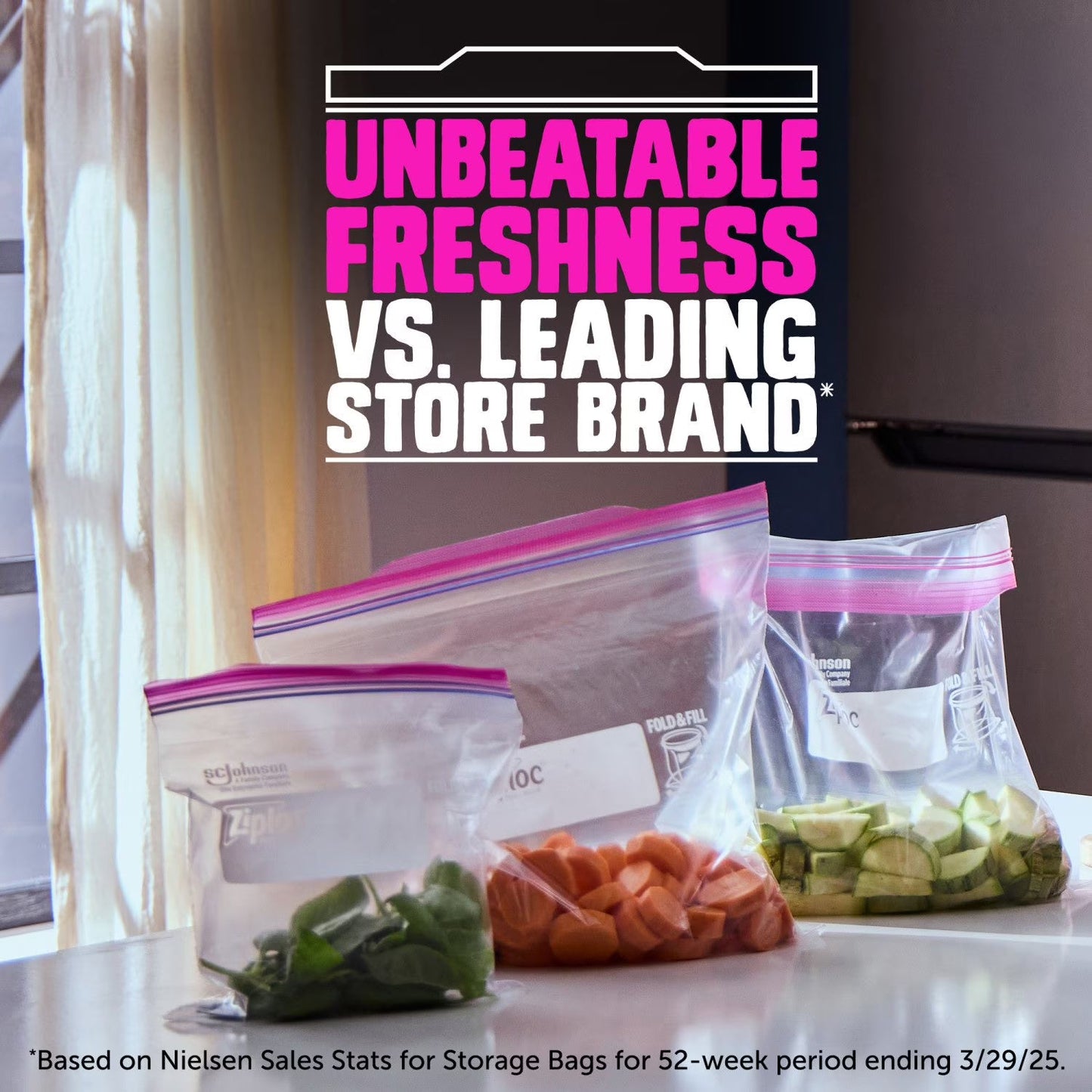 Ziploc Pinch and Seal Quart & Gallon Variety Pack, 204 ct.