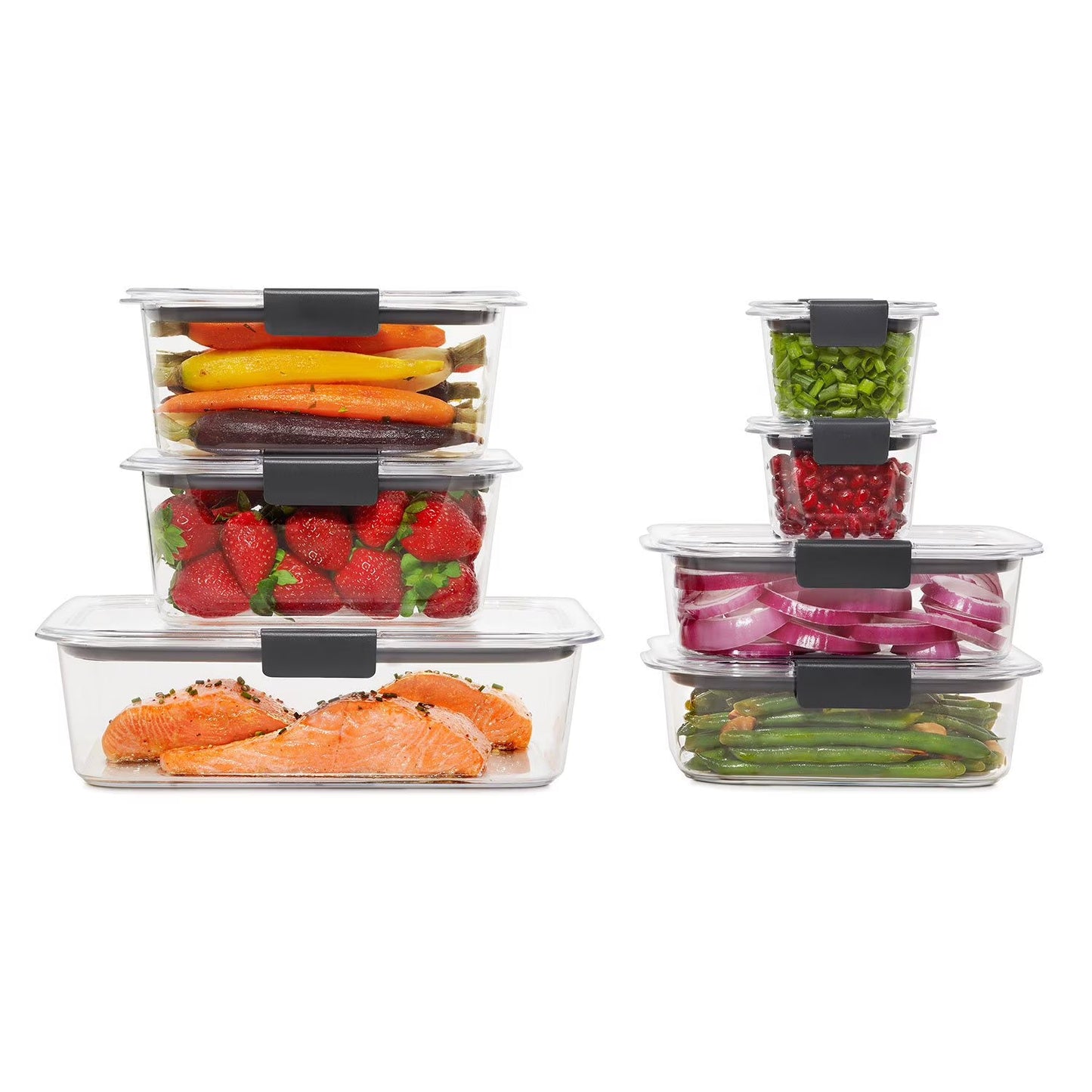 Rubbermaid Brilliance 14 Piece Set