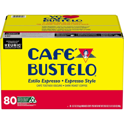 Cafe Bustelo Espresso Style Coffee K-Cups 80 ct.
