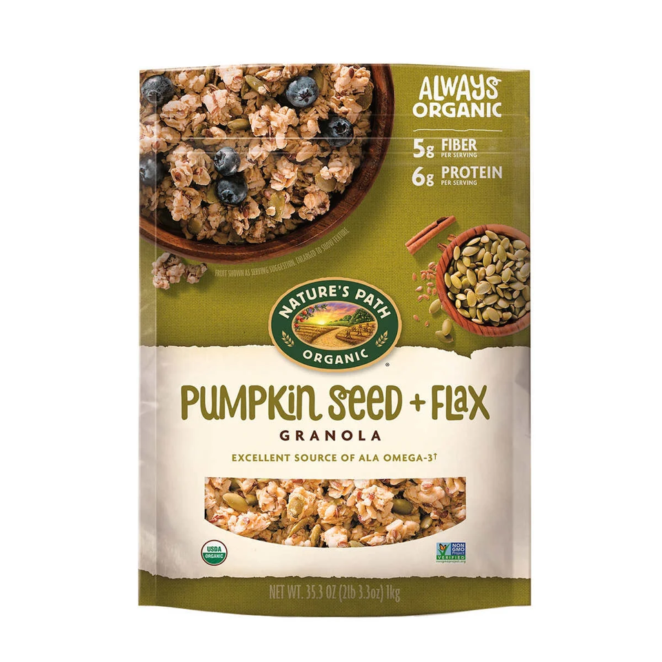 Nature's Path Organic Pumpkin Seed + Flax Granola, 35.3 oz.