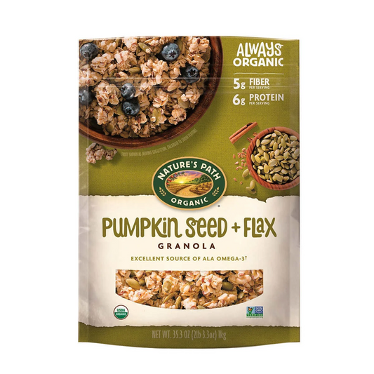 Nature's Path Organic Pumpkin Seed + Flax Granola, 35.3 oz.
