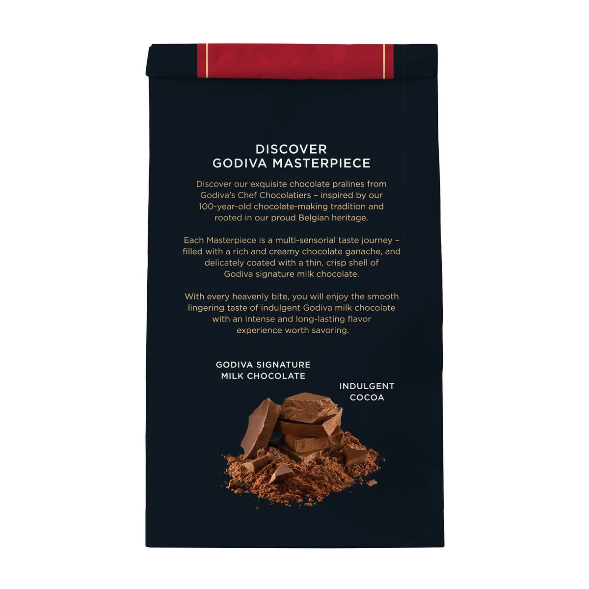 Godiva Masterpiece Ganache Milk Chocolate, 15.1 oz.
