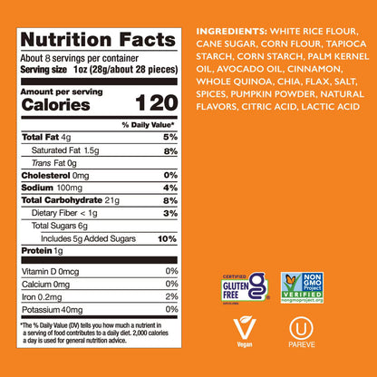 Drizzilicious Pumpkin Spice Mini Rice Cakes, 8 oz.