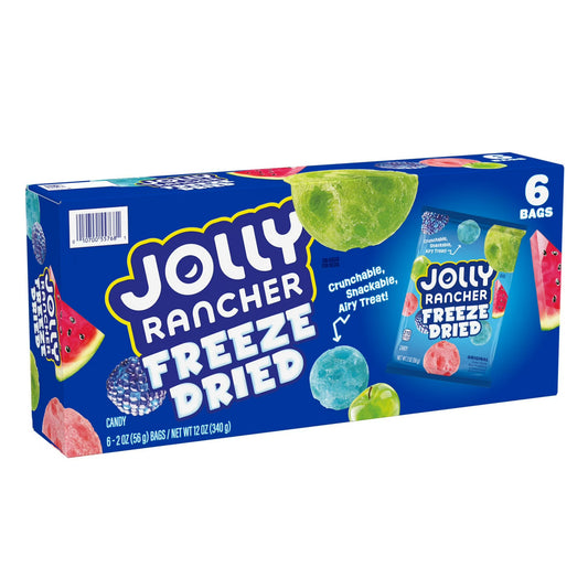Jolly Rancher Freeze Dried, 2 oz (Pack of 6)