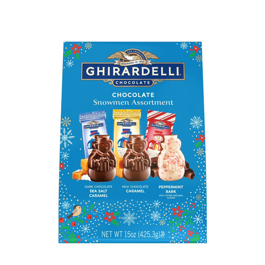 Ghirardelli Holiday Snowman Assortment, 15 oz.