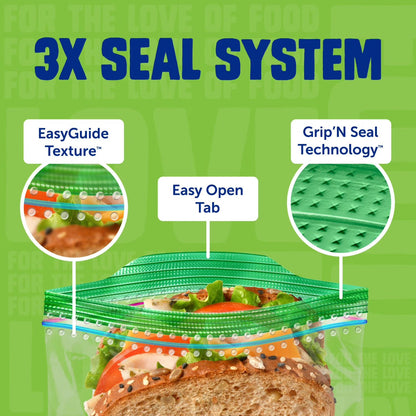 Ziploc Sandwich Bags, 580 ct.