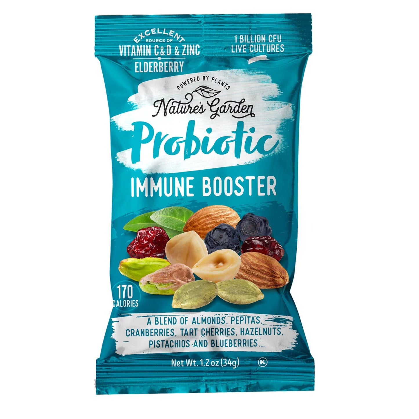 Nature's Garden Probiotic Immune Snack Packs, 1.2 oz, 24 ct.