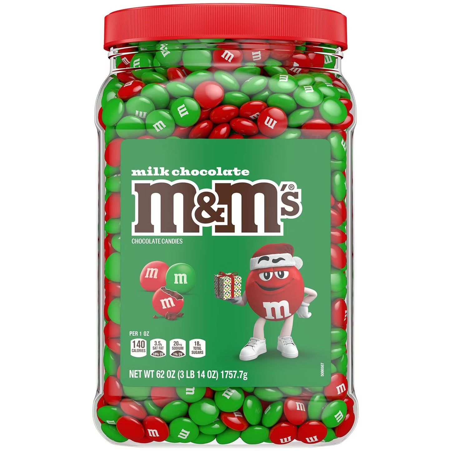 M&M's Milk Chocolate Holiday Edition, 62 oz.
