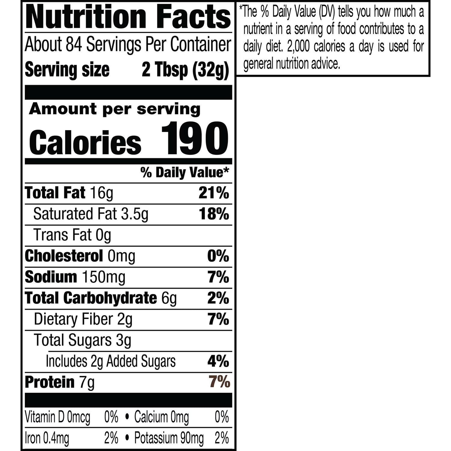 Skippy All Natural Peanut Butter, 48 oz. (2 Pack)