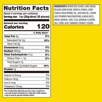 Drizzilicious Lemon Cake Mini Rice Cake Bites, 8 oz.