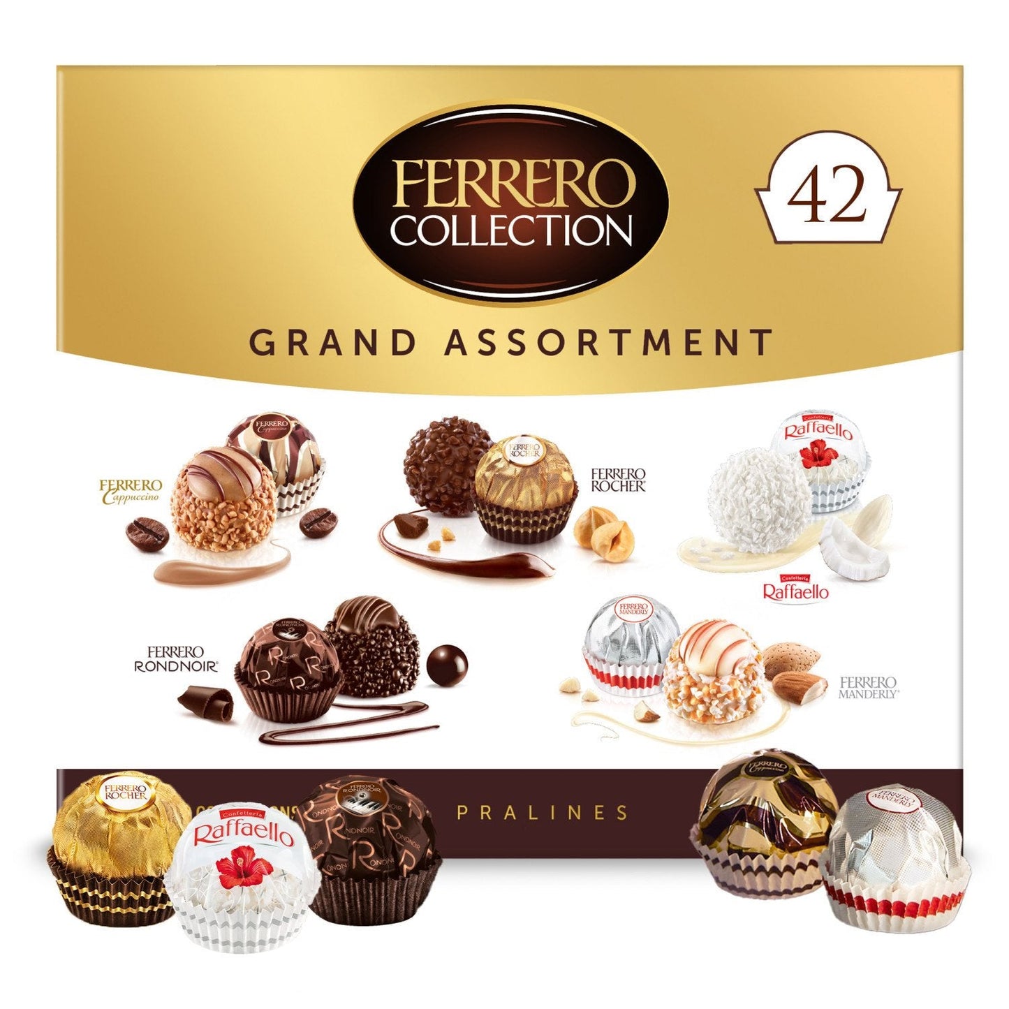 Ferrero Rocher Grand Assortment, 42 ct.