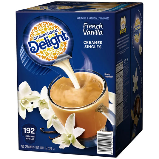 International Delight French Vanilla Creamers, 192 ct.