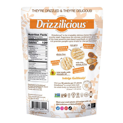 Drizzilicious Pumpkin Spice Mini Rice Cakes, 8 oz.