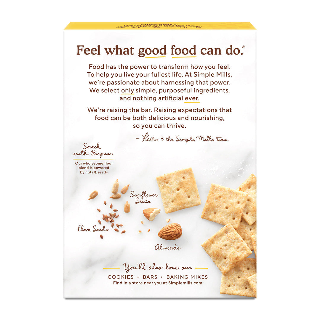 Simple Mills Almond Flour Crackers, 10 oz, 2 ct.