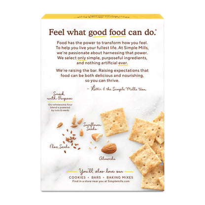 Simple Mills Almond Flour Crackers, 10 oz, 2 ct.
