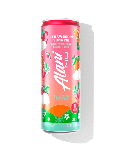 Alani Nu Strawberry Sunrise Energy Drink, 12 oz.